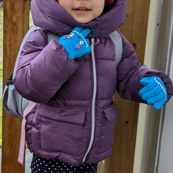 H&M toddler Padded Hooded Jacket - Picture 4 of 7